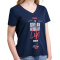 Share Your Love T-Shirt Damen dunkelblau